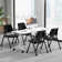 Niaja 63'' Flip-top Nesting Mobile Training Table