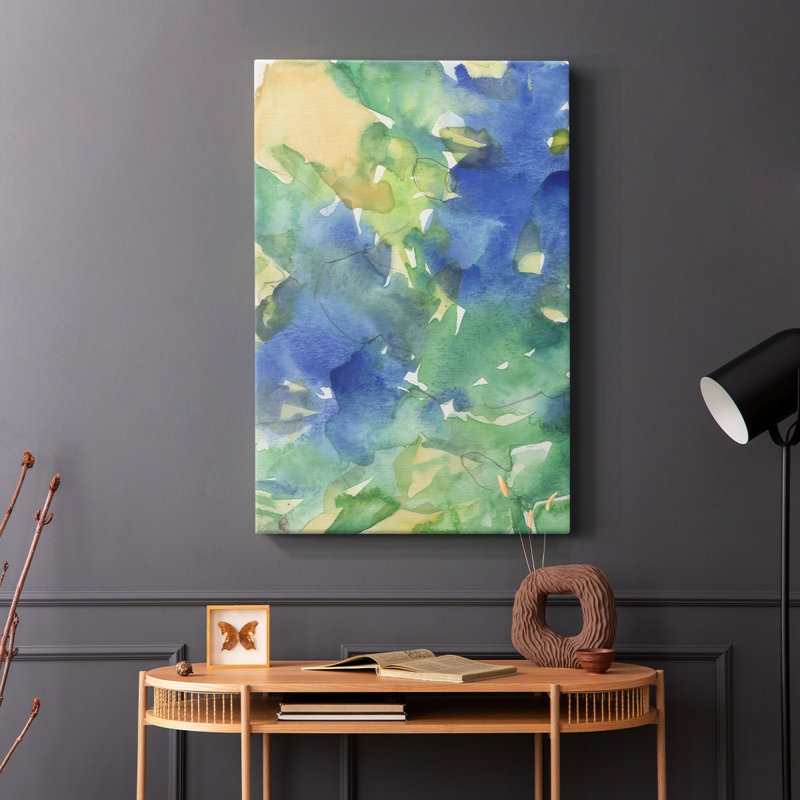 Fantaisie Flora I - galerie Cavas, H 18 po x l 12 po