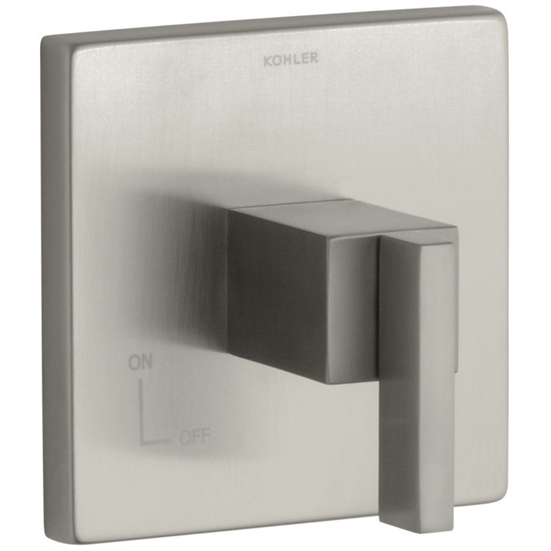 Loure Volume Control Trim, Vibrant Brushed Nickel