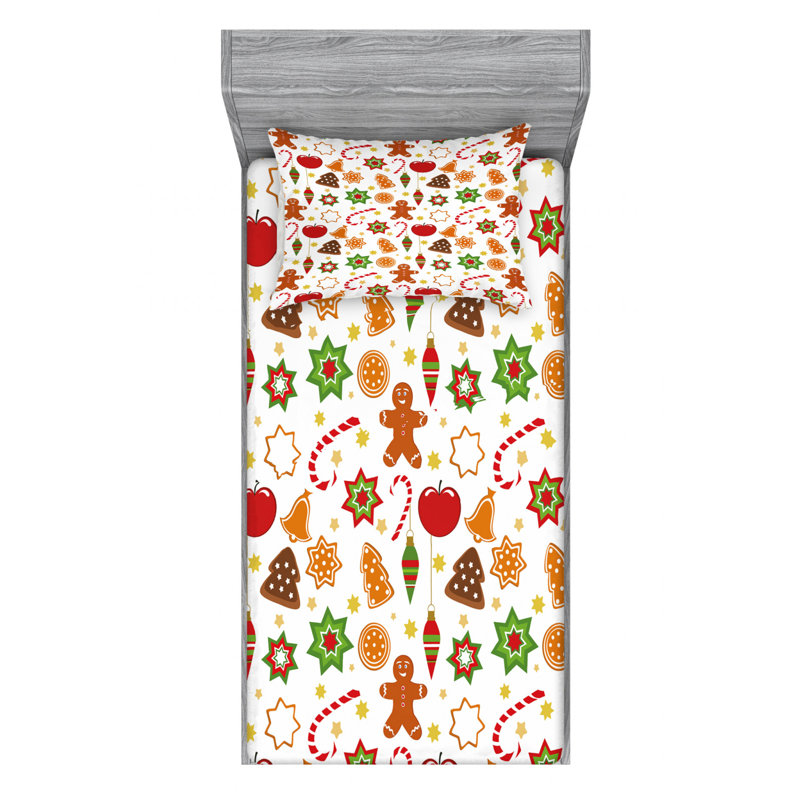 Microfiber Sheet Set, Twin XL Sheet Set with Fitted Sheet