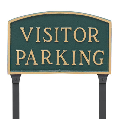 Enseigne standard pour visiteurs