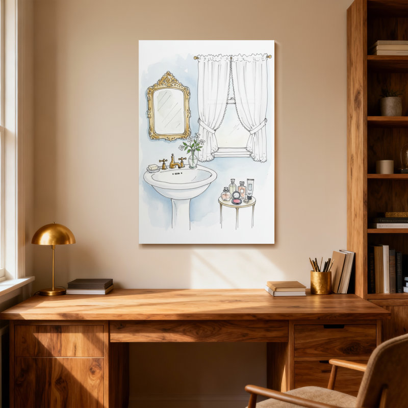 Bath & Laundry, H 24 po x l 16 po