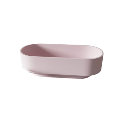Simple Creative Artificial Stone Bathtub 67 W 21.2 H Tub & Shower Kit