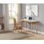 Emil Glass Solid Wood Executive Desk