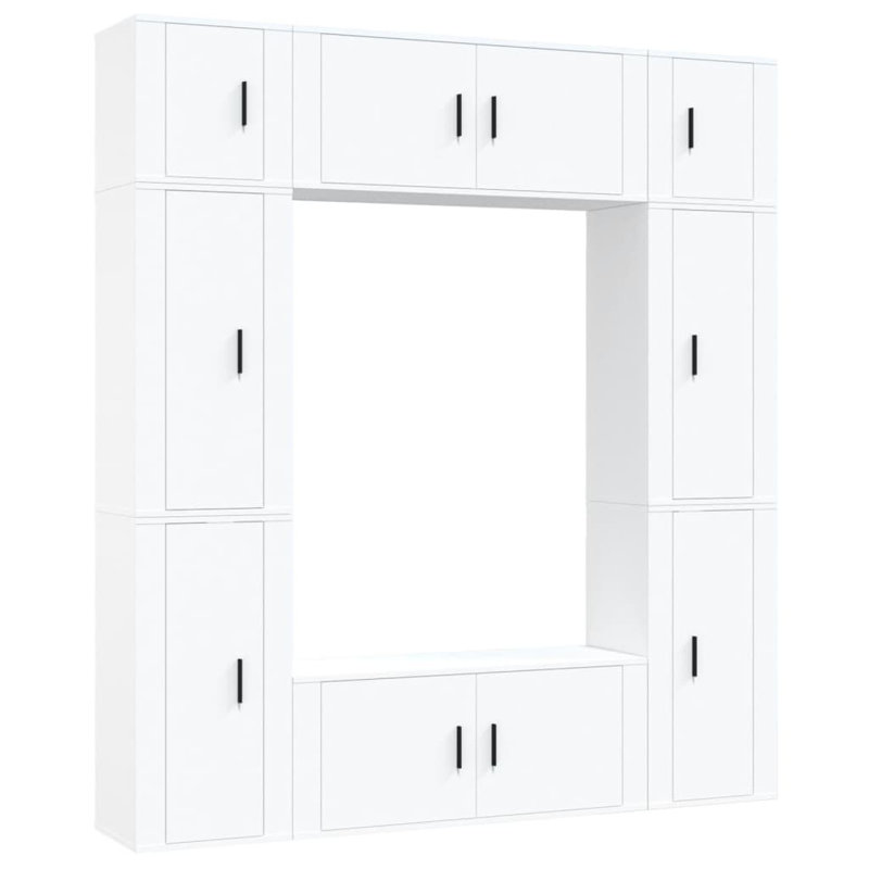 Agamvir Floating Entertainment Centre for TVs up to 43", White