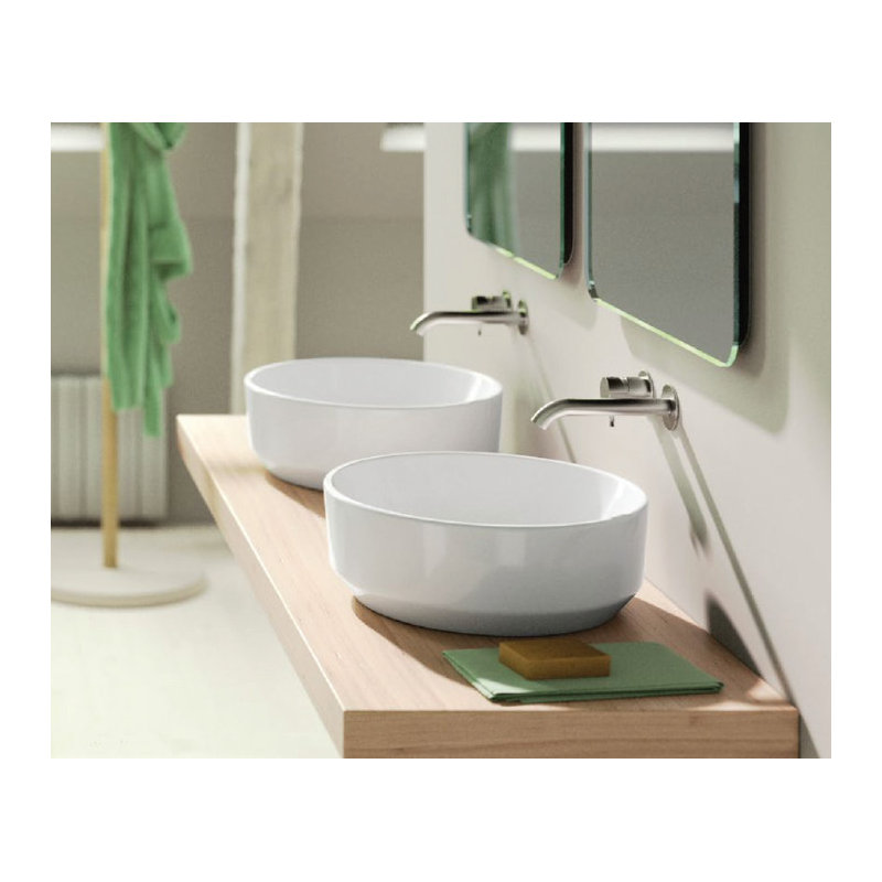 Green 18.9'' L Bathroom Sink