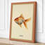Goldfish Study Botanical - Wrapped Canvas-1348186830-1348186838