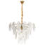 ACARIGUA Glass Brass Chandelier