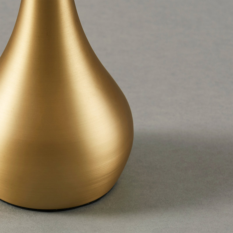 Lampe de table 15 po Kaesha, Or, Blanc
