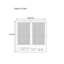 Armoire de rangement pour 25 paires de chaussures