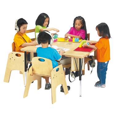 39154 TODDLER TABLE 8 Seat Table, 27 Tall - Factory Select