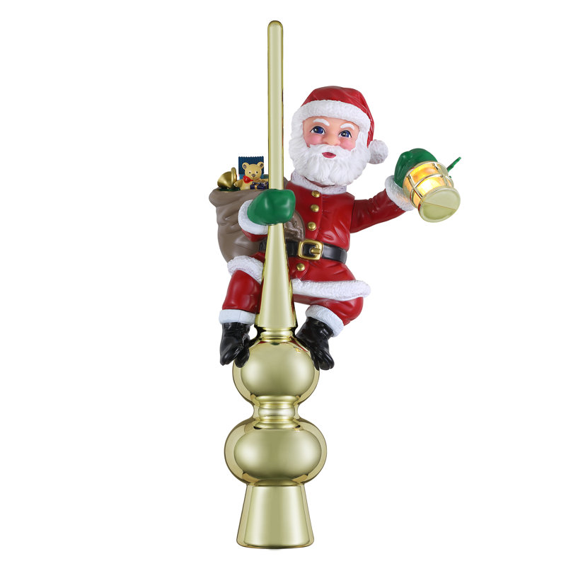 Père Noël avec lanterne