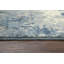 Tapis bleu / beige en laine Power Loom-1390282141