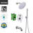 Complete Shower System with Rough in-Valve-65006223