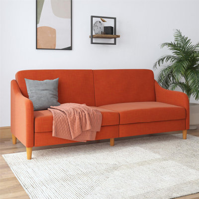 2 Seater Linen Blend Sleeper