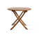 Pamela Teak Folding Dining 36" Round Table
