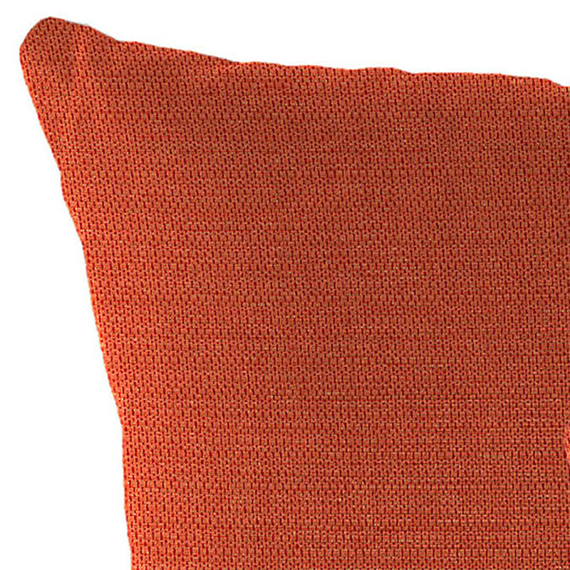 Sunbrella Outdoor Throw Pillow, Canvas Sangria Orange