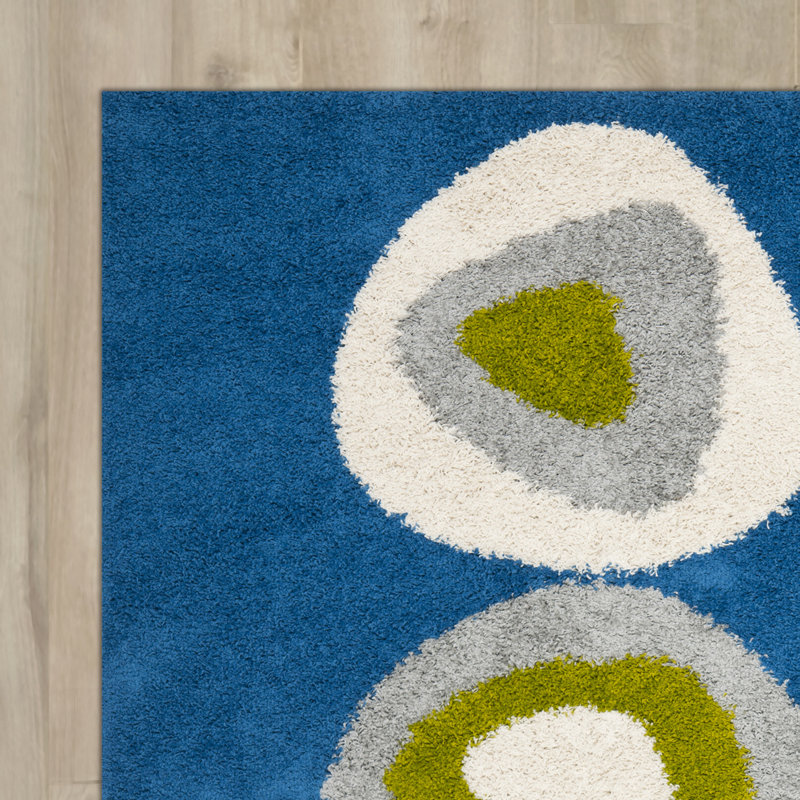 Shag Performance Geometric Rug, Runner 2'3" x 7'