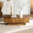 43" Rectangle MDF Coffee Table With Burl Wood Veneer-1194020372
