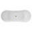 Philo 71 Inch Acrylic Double Slipper Freestanding Tub-89019745-124368382
