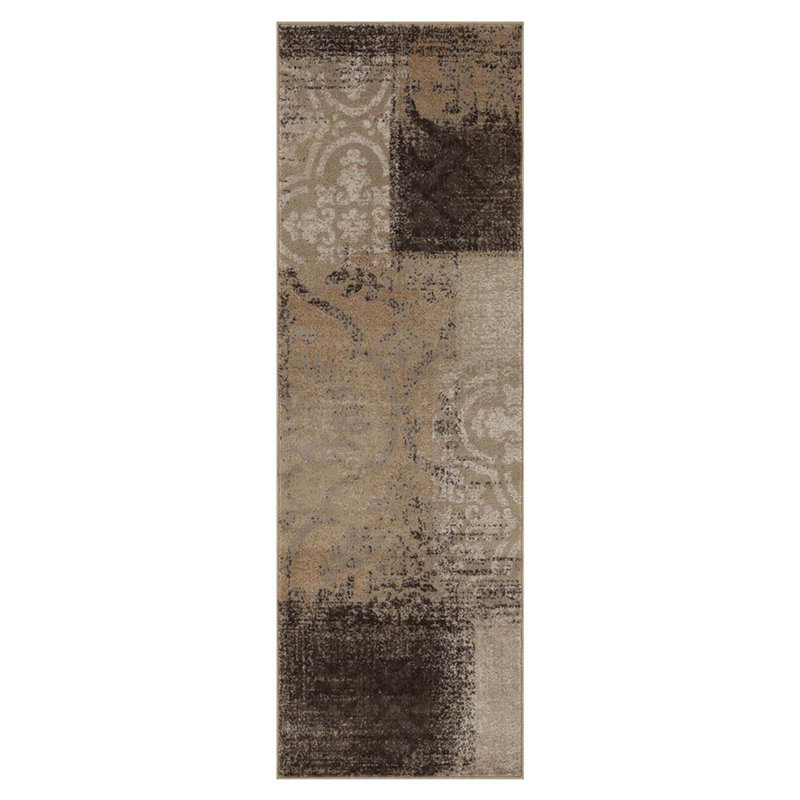Ferdos Damask Indoor Rug, Runner 2'8" x 8'