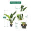Plante artificielle en pot 37 po
