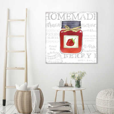 « canning cuisine i », impression sur toile