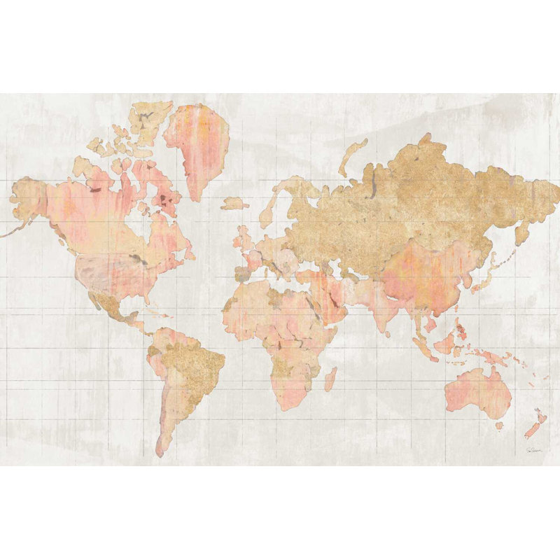 Across The World V5 Champagne, H 8 po x l 12 po