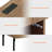 Union Rustic 31.5" Wooden 2-Doors Sideboard With Charging Station, Modern Reeded Credenza Storage Cabinet For Kitchen, Dining Room-402139624