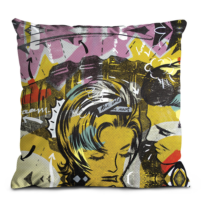 Dex Square Pillow Cover