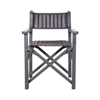 Gibrian 55.88Cm Wide Genuine Leather Armchair by Millwood Pines