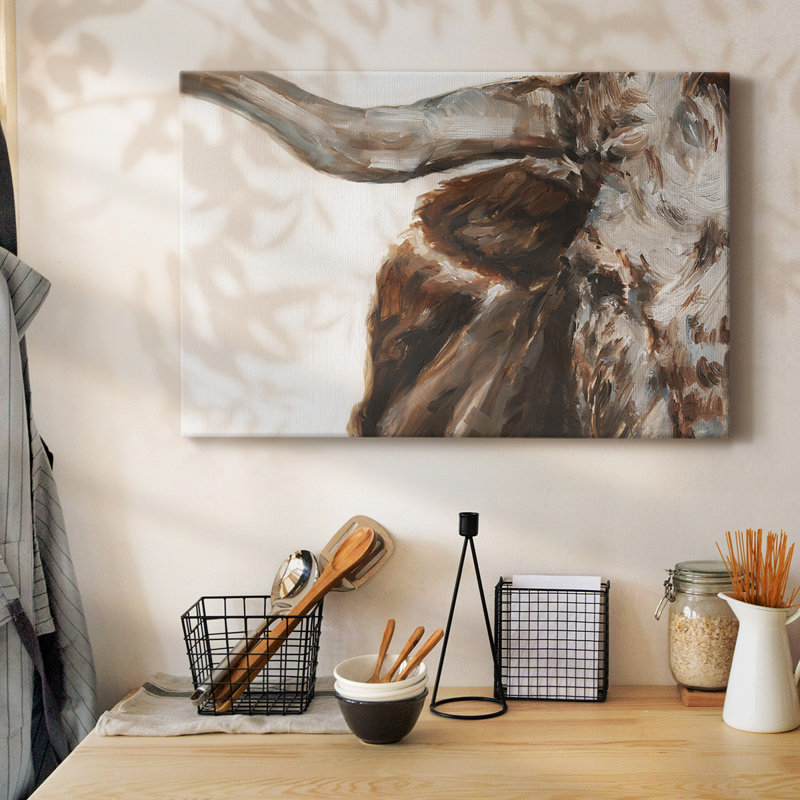Toile tendue transparente I-Gallery Steer, H 24 po x l 36 po