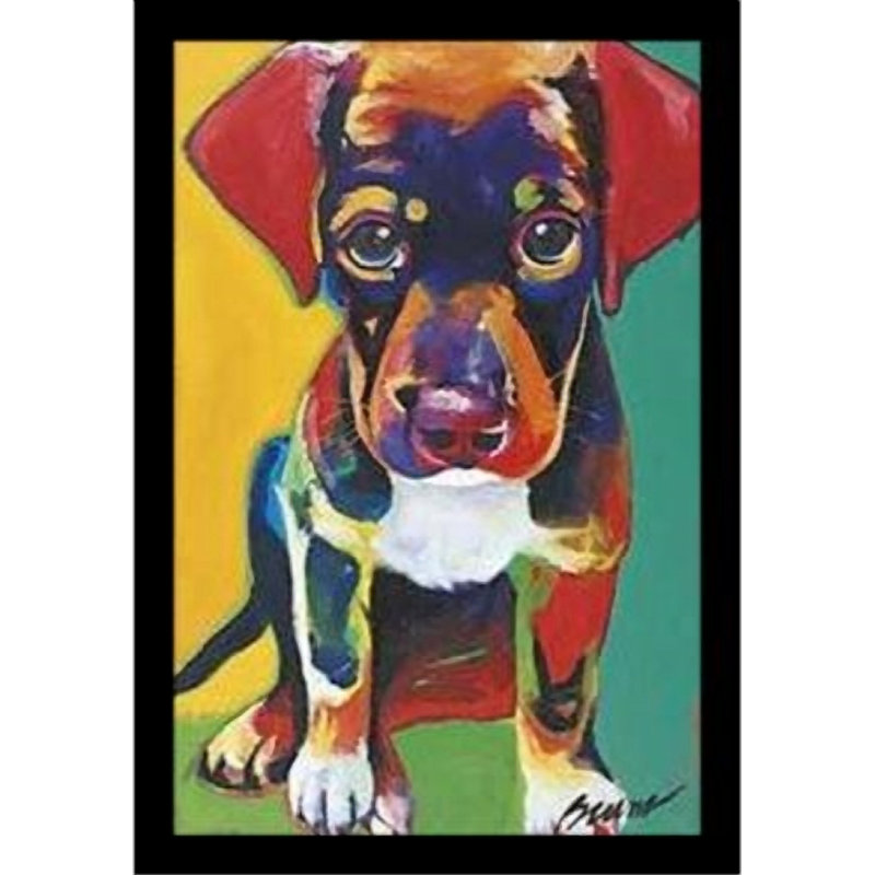 « Toby » par Ron Burns, reproduction d’art sur papier encadrée