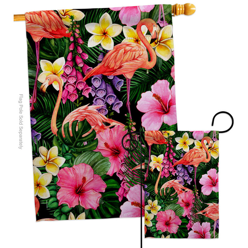 Double Sided 40'' H x 28'' W Polyester Animal