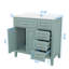 Armoire de salle de bain 36 po avec lavabo et tiroir 36 po-1712747704