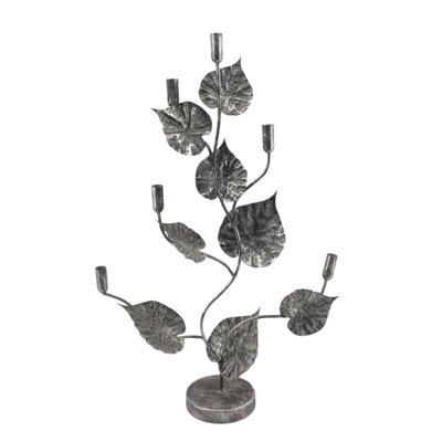 Metal Tabletop Candelabra