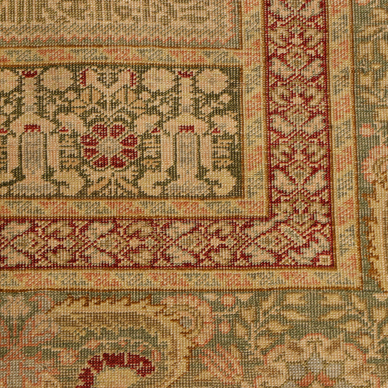 One-of-a-Kind 4'9" X 7' Hand Knotted Area Rug