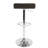 Contemporary Adjustable Barstool In Brown Pu Leather By  - Set Of 2-531471930