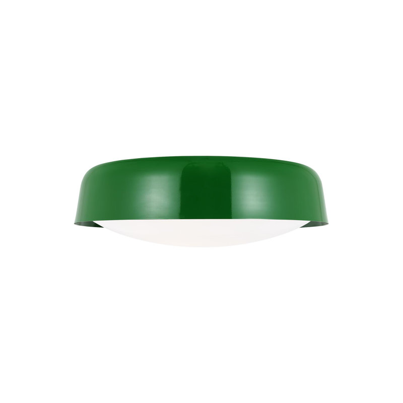 Draper 2 - Light Flush Mount, Green