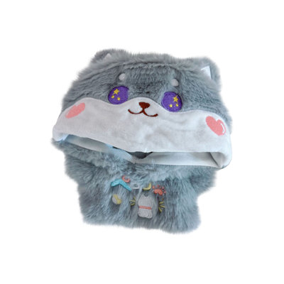 plush to 8 Inch Doll Clothes  Hoodie Glasses Warm Sweatshirt 8 Inch Doll Dress Up