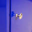Armoire à outils roulante avec plateau amovible et tablette réglable pour atelier - grand espace intérieur avec 5 tiroirs de rangement en métal bleu-135425095