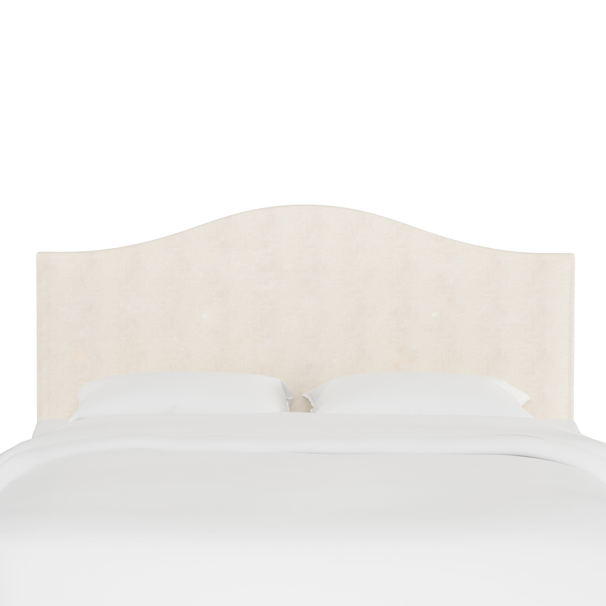 Hermosa Upholstered Panel Headboard, Classic Pearl Performance Velvet, King