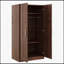 Armoire polyvalente en bois à 2 portes avec tablettes pour un rangement optimal