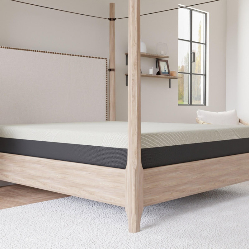 Matelas à plateau-coussin moyen en mousse viscoélastique gélifiée, Lit double, 12"