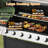 6-burner Propane Gas Grill With Side Burner