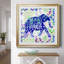 Painted Elephant I - Peinture encadrée-53449513-53449512