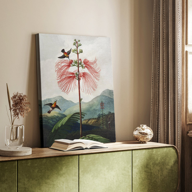 Temple de Flora VIII - galerie Cavas sur mesure, H 60 po x l 40 po