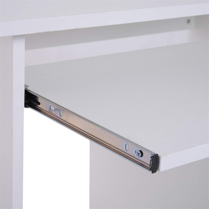 Julijonas 80Cm W Rectangular Computer Desk, White