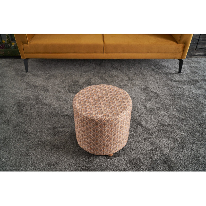 Quaylan 42cm Wide No Pattern Pouf Ottoman