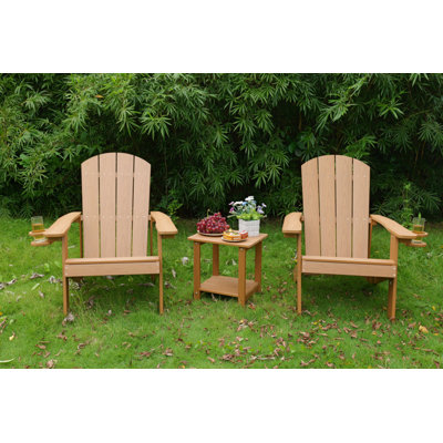 2-Piece All-Season Outdoor Lounge Chairs Perfect For Patio Chats & Garden Leisure Gatherings